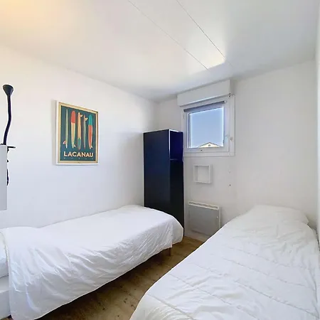Bleu Marine - Familial Pour 6 Personnes, Vue Sur L'ocean, Avec Piscine Lacanau-ocean Mae-0901 *